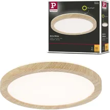 Paulmann Atria Shine 1 rund Holzoptik