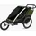 Thule Kinderanhänger Chariot Cab 2 aluminium/cypress green 2021