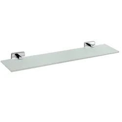 Brillantbad BIKI Glasablage Chrom Glas poliert 500x36x115 mm für Bad & WC >> zum Bohren