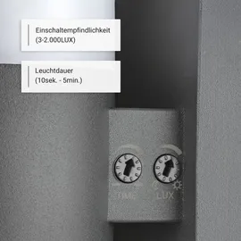 sebson LED Außenleuchte Bewegungsmelder 20W