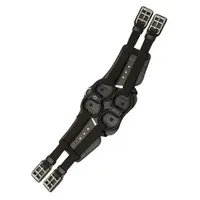 Stübben Equi-Soft Sattelgurt 75 cm Schwarz