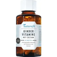 NATURAFIT Kindervitamine mit Calcium Lutschtabletten 80 St.