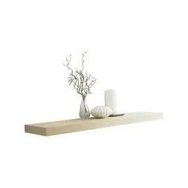 Wandboard 80 x 4 x 24 cm Braun