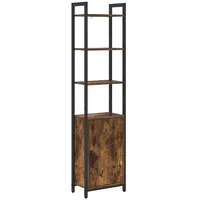VidaXL Bücherregal 40 x 24 x 161 cm Geräucherte