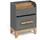 VitaliSpa Kinderregal Malia 55 x 70 cm Eiche grau