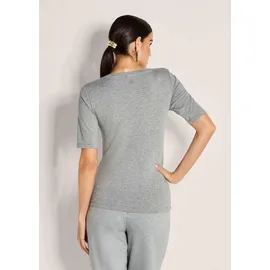 Madeleine Shirt Elegantes Oberteil mit Schmucksteinen Grau 42