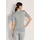 Madeleine Shirt Elegantes Oberteil mit Schmucksteinen Grau 42