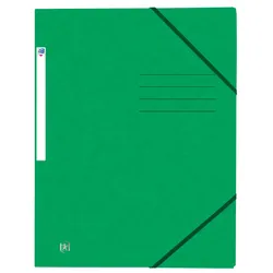 Oxford 400116268, Konventioneller Dateiordner, A4, Karton, Grün, Porträt, 390 g/