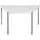 Sodematub Mehrzwecktisch lichtgrau, dunkelgrau Trapezform, Vierkantrohr grau, 60,0/120,0 x 60,0 x 74,0 cm