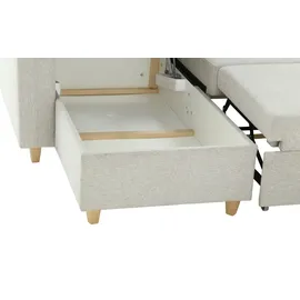 Sofa.de Ecksofa Ryndi ¦ grau ¦ Maße (cm): B: 235 H: 91 T: 153.0