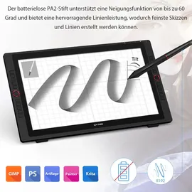 xppen XP-PEN Artist 24 Pro Grafiktablett mit Display - Schwarz