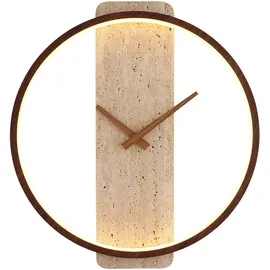 GLOBO LED-Wanduhr 35,0 cm H 35 cm weiß