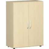 Geramöbel Lissabon Aktenschrank 80 x 110,4 x 42 cm braun