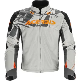 Acerbis Rally Race Mesh Textiljacke Hellgrau/Orange L
