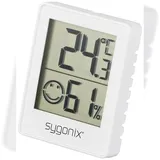 Sygonix Thermo-/Hygrometer Weiß SY-5267052