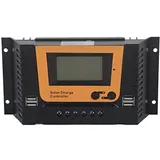 Solarregler, 30A Solarpanel-Laderegler mit LCD-Display für 12V/24V/36V/48V Ladesteuerung BSC3048,Solarregler