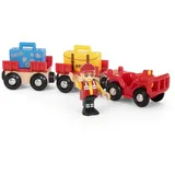 BRIO World Flughafen-Gepäckwagen (33893)
