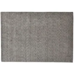 SANSIBAR Sylt Wollteppich  List , grau , Wolle , Maße (cm): B: 140 H: 1,3