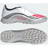 Adidas F50 Messi League TF Fußballschuh WEISS|ROT|silber 48