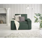 OTTO home Sheerwood Cord 120 x 85 x 86 cm hellgrün