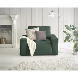 OTTO home Sheerwood Cord 120 x 85 x 86 cm hellgrün