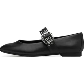 TAMARIS Ballerina Damen Vegan Elegant schwarz,EU 38
