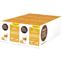 NESCAFÉ DOLCE GUSTO Latte Macchiato Kaffeekapseln (6 x 16 Kapseln)