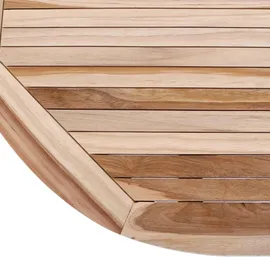 vidaXL Gartentisch klappbar 160 x 80 x 76 cm Braun