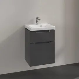 Villeroy & Boch Waschtischunterschrank 2 Auszüge 44 x 59 x 35,2 cm Grau