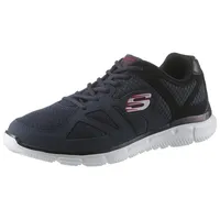 Skechers VERSE-FLASH POINT Sneaker Freizeitschuh, Halbschuh, Schnürschuh mit Memory Foam-Ausstattung blau 40 EU