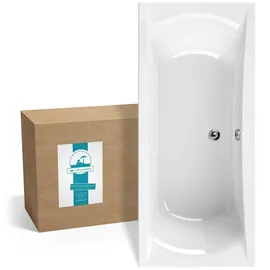 Calmwaters Rechteckbadewanne 180 x 80 cm (02SL3317)