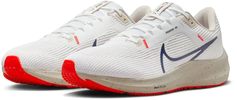 NIKE Air Zoom Pegasus 40 Laufschuhe Herren 100 - white/obsidian-lt orewood brn-phantom 49.5