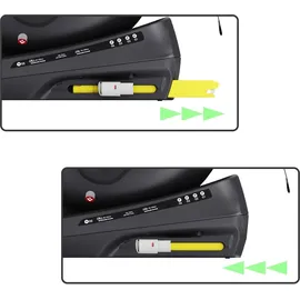 XOMAX 946i Kindersitz drehbar 360° mit ISOFIX, Liegefunktion I mitwachsend I 0-36 kg, 0-12 Jahre, Gruppe 0/1/2/3 I 5-Punkt-Gurt und 3-Punkt-Gurt I Bezug abnehmbar, waschbar I ECE R129