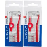Curaprox Interdental Set CPS 07 mm rot 5+2 St x2 2x1 Zahnbürste
