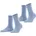 2 Paar Blau 35-38