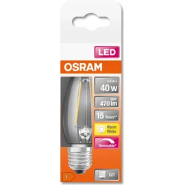 Osram LED-Lampe 075446878 5 W E27 470 lm warmweiß