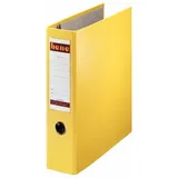 BENE Doppelordner gelb Karton 7,5 cm