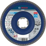 Bosch X-LOCK Fächerscheibe X571 Best for Metal Durchmesser 115 mm Körnung 120