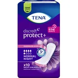 TENA Slipeinlagen discreet protect+ NORMAL NIGHT 10 St.