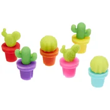 Legami Set mit 6 Glasmarkierern Kaktus