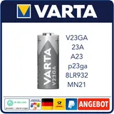 Varta Alkaline Batterie 12Volt A23 23A p23ga V23GA MN21 8LR932 Bulkware