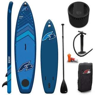F2 Stand up Paddle Board AXXIS SMART SUP mit Akku Pumpe 354cm 11,6 Navy blau 354 cm
