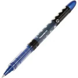 Westcott PULSAR Tintenroller schwarz/blau 0,5 mm, Schreibfarbe: blau, 1 St.