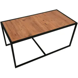 WellHome Orinoco Zwei Couchtische in Beige und Schwarz