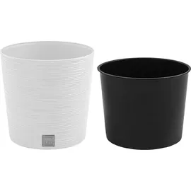 Prosperplast FURU ROUND Ø 30 x 29,4 cm Weiß