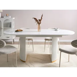 Beliani Dulverton 90 x 75 x 160/200 cm weiß
