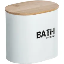 Wenko Badbox Gara mit Deckel 14,5 x 13,5 x 10,5 cm 1-tlg. weiß