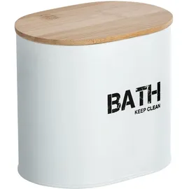 Wenko Badbox Gara mit Deckel 14,5 x 13,5 x 10,5 cm 1-tlg. weiß