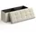 Songmics Sitzbank Truhenbank Beige 110 x 38 x 38 cm