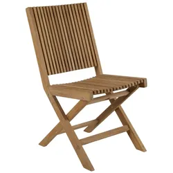 Gartenstuhl Julita aus Teakholz, ohne Armlehne